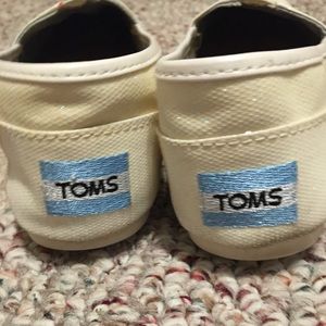 ✨Sparkling✨ White Toms Slipon